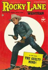 Rocky Lane Western #34 (1952) Comic Books Rocky Lane Western Prices