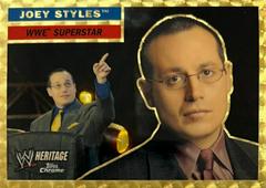 Joey Styles [Superfractor] Wrestling Cards 2006 Topps Heritage Chrome WWE Prices