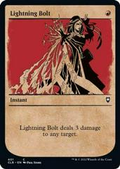 Lightning Bolt [Showcase] Magic Commander Legends: Battle for Baldur's Gate Prices