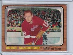 Bruce MacGregor #104 Hockey Cards 1966 Topps Prices