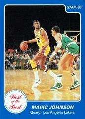 Magic Johnson #8 Basketball Cards 1986 Star Best of the New Old Prices
