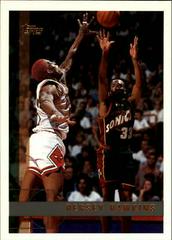 Hersey Hawkins Basketball Cards 1997 Topps Prices