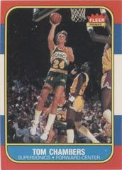 Tom Chambers Basketball Cards 1986 Fleer Prices