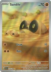 Sandile #216 Pokemon Scarlet & Violet Prices