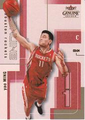 Yao Ming Basketball Cards 2003 Fleer Genuine Insider Prices