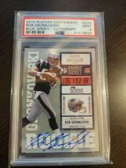 Rob Gronkowski [Blue Jersey Autograph] #229 Football Cards 2010 Playoff Contenders Prices