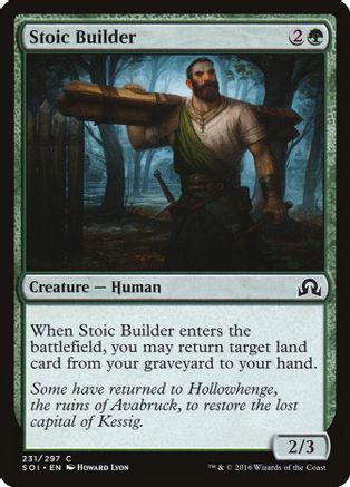 Stoic Builder Magic Shadows Over Innistrad