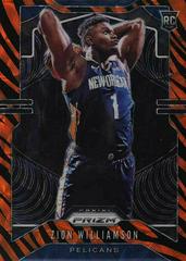 Zion Williamson [Tiger Stripe] #248 Basketball Cards 2019 Panini Prizm Prices