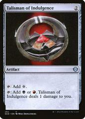 Talisman of Indulgence #282 Magic Starter Commander Decks Prices