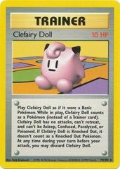 Clefairy Doll Pokemon Base Set Prices
