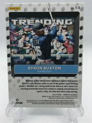Back Of Card | Byron Buxton Baseball Cards 2022 Panini Donruss Trending