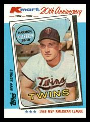 Harmon Killebrew #15 Baseball Cards 1982 Kmart Prices