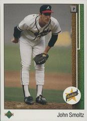 John Smoltz [Star Rookie] Baseball Cards 1989 Upper Deck Prices