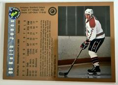 Backside | Keith Jones Hockey Cards 1992 Classic