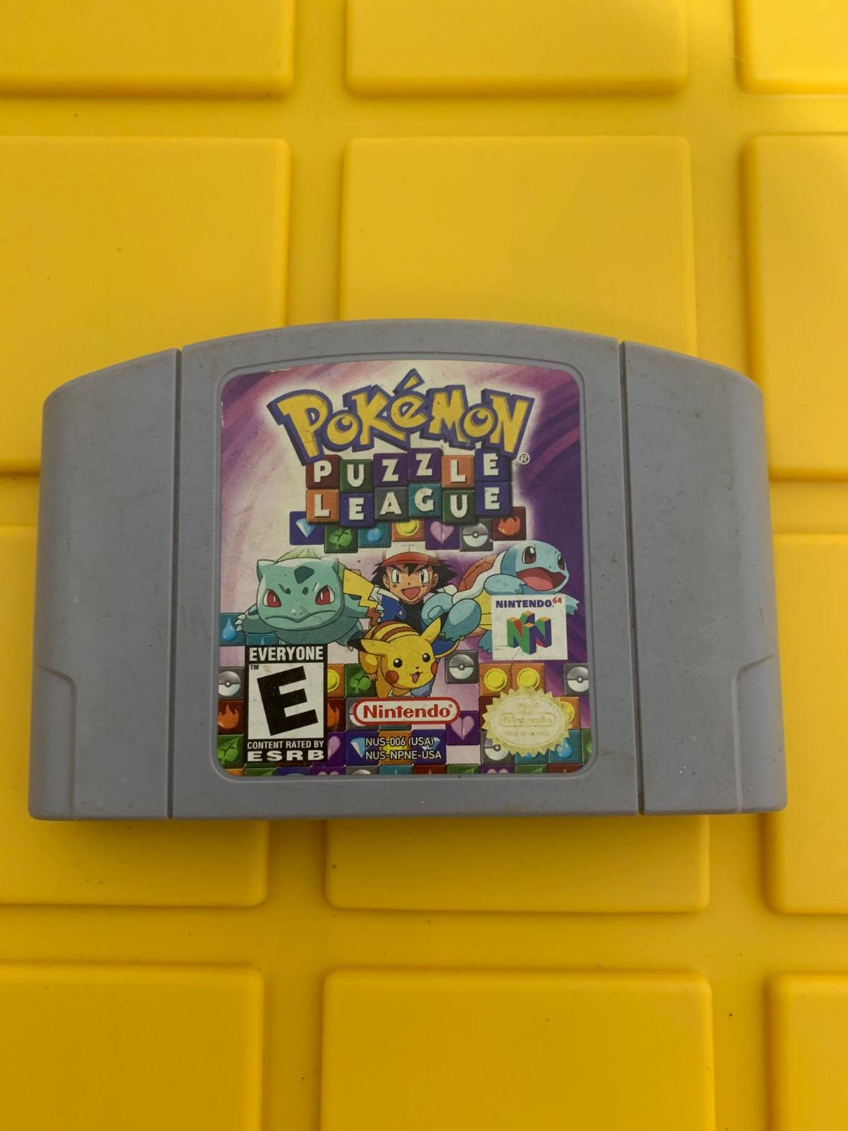 Pokemon Puzzle League Item Only Nintendo