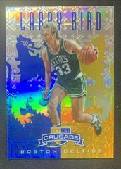Larry Bird [Blue & Gold] #75 Basketball Cards 2012 Panini Crusade Prizm Prices