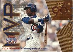 Sammy Sosa #3 Baseball Cards 1996 Leaf All Star Game MVP Contender Prices