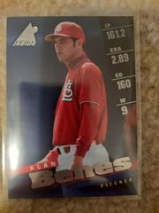 Alan Benes #66 Baseball Cards 1998 Pinnacle Inside Prices