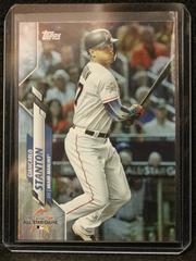 Giancarlo Stanton Baseball Cards 2020 Topps Chrome Update Sapphire Prices