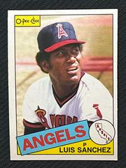 Luis Sanchez #42 Baseball Cards 1985 O Pee Chee Prices