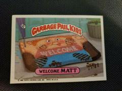 Welcome MATT 1986 Garbage Pail Kids Prices