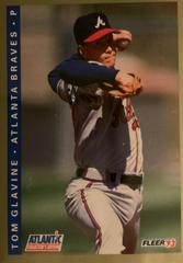 Tom Glavine [1993 Fleer Atlantic] #9 Baseball Cards 1993 Fleer Atlantic Prices