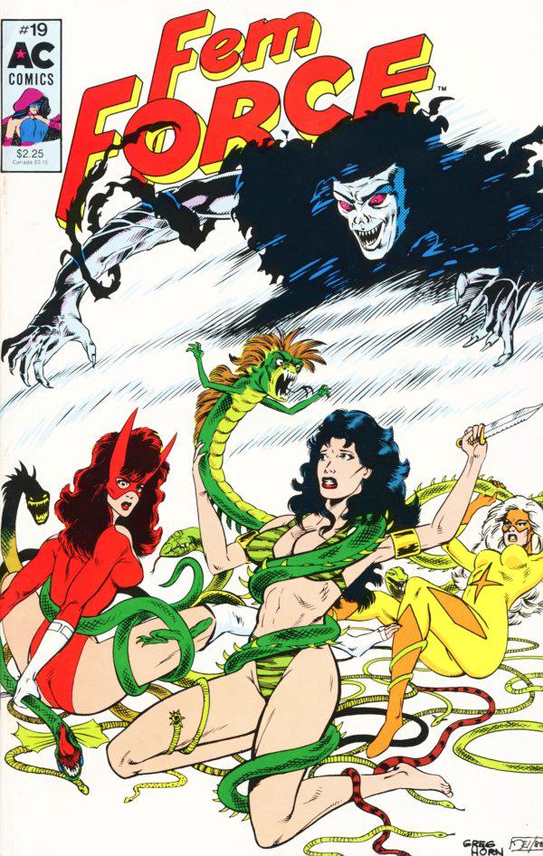 Femforce #19 (1989) Comic Books Femforce