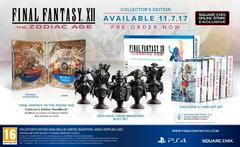Final Fantasy XII: The Zodiac Age [Collector's Edition] PAL Playstation 4 Prices
