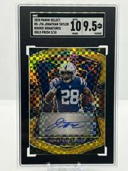 Jonathan Taylor [Gold Prizm] Football Cards 2020 Panini Select Rookie Signatures Prices