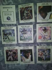 Minnesota Vikings Football Cards 1989 Franchise Game Prices