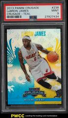 LeBron James [Teal] #238 Basketball Cards 2013 Panini Crusade Crusade Prices
