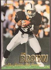 Tim Brown Football Cards 1997 Fleer Prices
