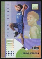 Jerome Robinson [Purple] Basketball Cards 2018 Panini Status Rookie Prominence Prices