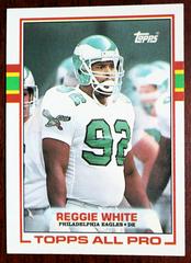 Reggie White #108 Football Cards 1989 Topps Prices