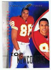Tony Gonzalez #143 Football Cards 1997 Pinnacle Inside Prices