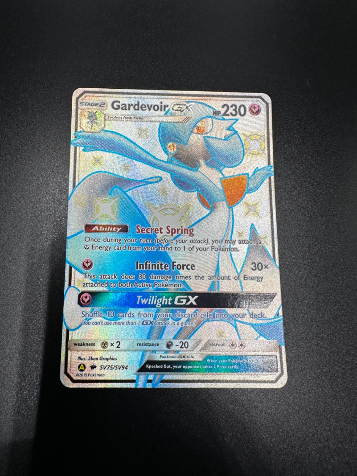 Gardevoir GX Ungraded Pokemon Hidden Fates