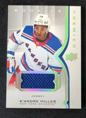 K'Andre Miller [Patch] Hockey Cards 2020 Upper Deck Premier Prices