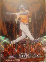 Yordan Alvarez [Silver] Baseball Cards 2022 Panini Donruss Unleashed Prices