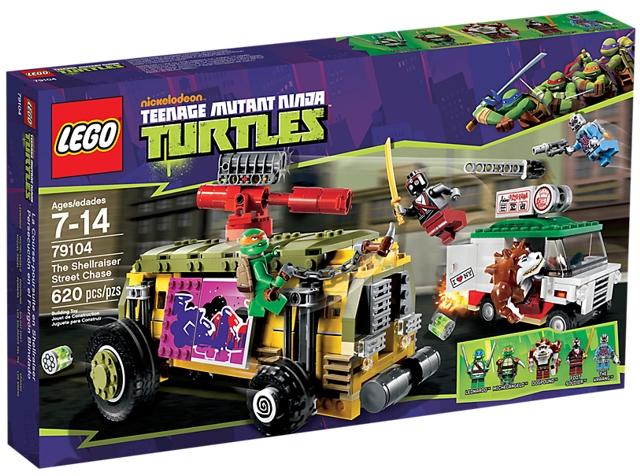 The Shellraiser Street Chase [Train Base Version] #79104 LEGO Teenage Mutant Ninja Turtles