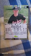 Back  | Ryan Nye Baseball Cards 1994 Classic