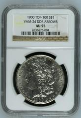 Slabbed | 1900 [VAM-24] Coins Morgan Dollar