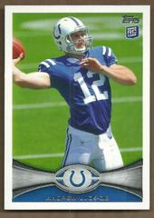 Andrew Luck [Passing Forward] Football Cards 2012 Topps Prices