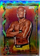 Anderson Silva [Refractor] #AAG-25 Ufc Cards 2024 Topps Chrome UFC Allen & Ginter Prices