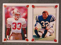 Roger Craig, Randy McMillan Football Cards 1987 Topps Stickers Prices