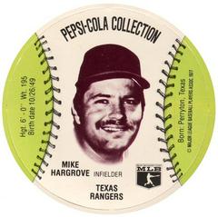 Mike Hargrove Baseball Cards 1977 Pepsi Cola Baseball Stars Discs Prices