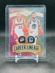 Stephen Curry [Orange] Basketball Cards 2019 Panini Illusions Career Lineage Prices