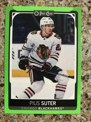 Pius Suter [Neon Green] Hockey Cards 2021 O Pee Chee Prices