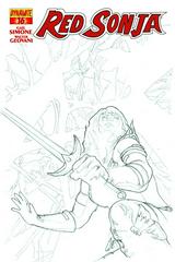 Red Sonja [Staggs Sketch] #16 (2015) Comic Books Red Sonja Prices