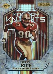 Jerry Rice #MK16 Football Cards 2000 Collector's Edge Supreme Monday Knights Prices