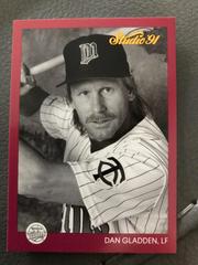 Dan Gladden #85 Baseball Cards 1991 Studio Prices